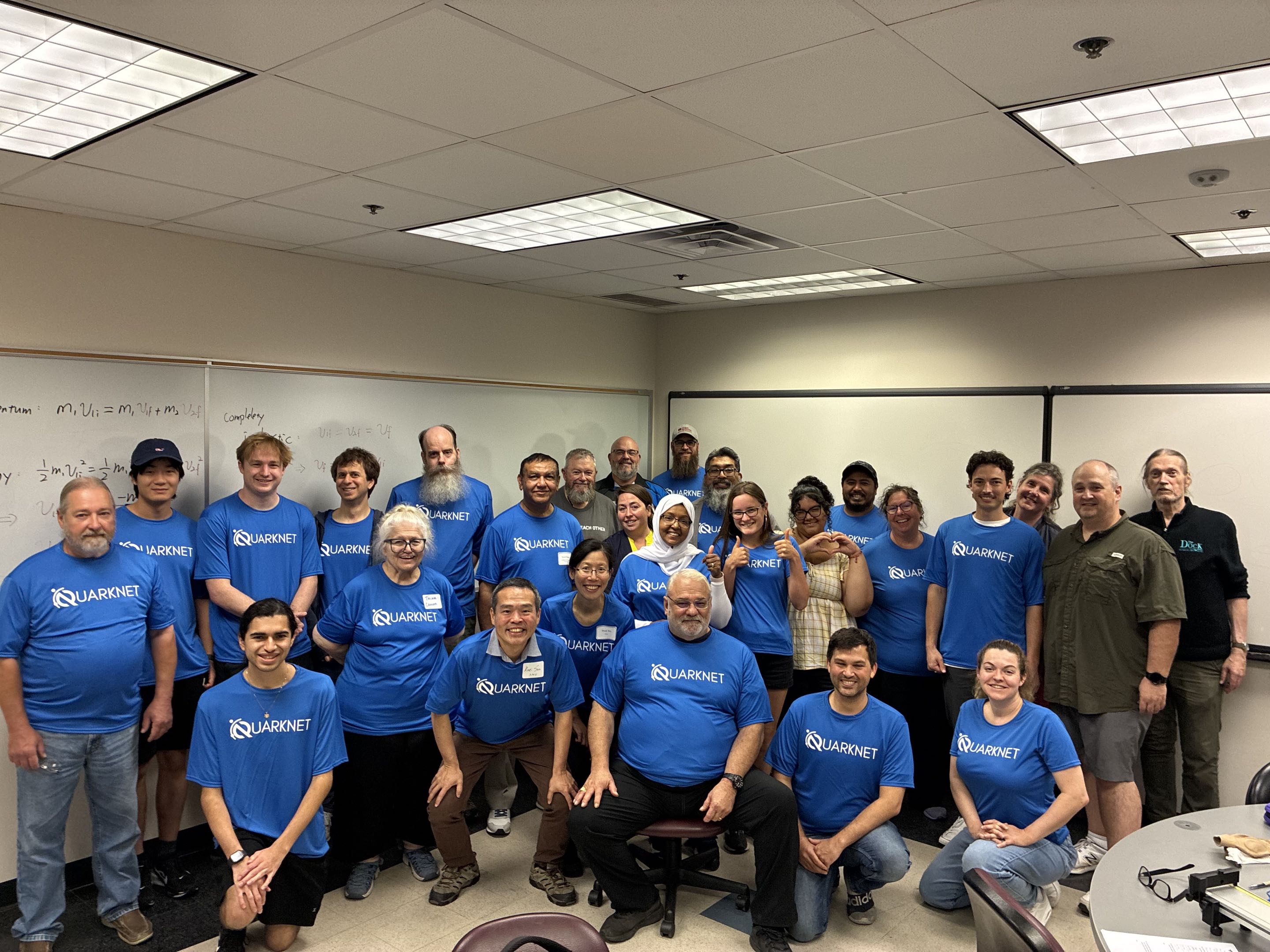 SMU QuarkNet 2026 group photo
